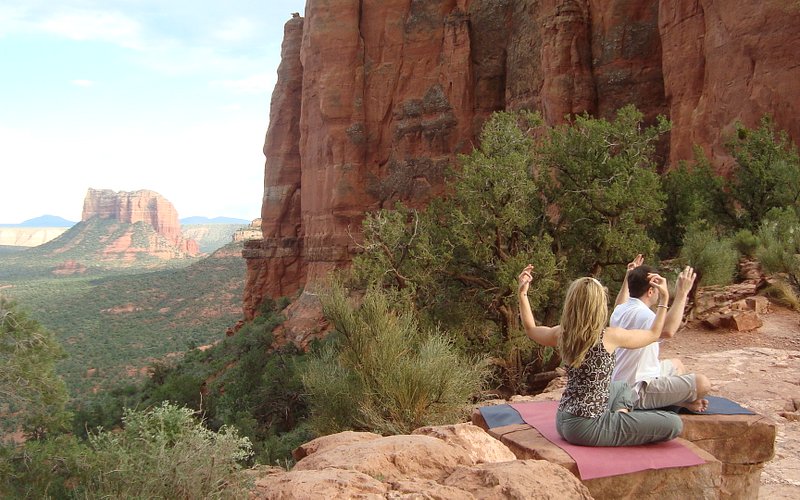 Vortex Yoga Hiking In Sedona