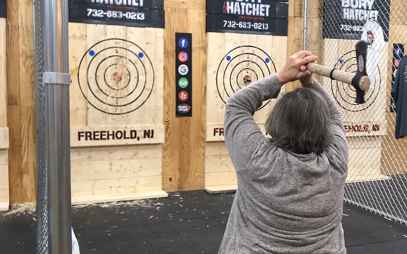 Bury the Hatchet Freehold - Axe Throwing