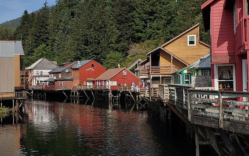 Ketchikan creek and falls