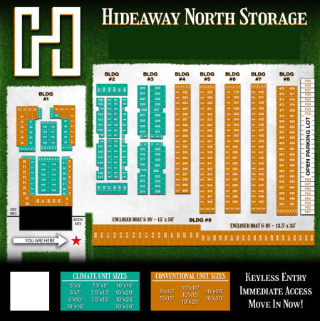 Hideaway Storage North